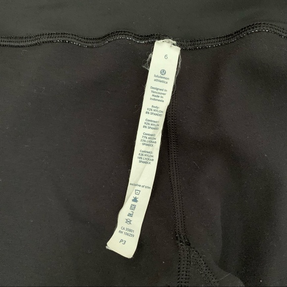 Lululemon Runder Under Pant Black Polar Haze - Picture 9 of 16